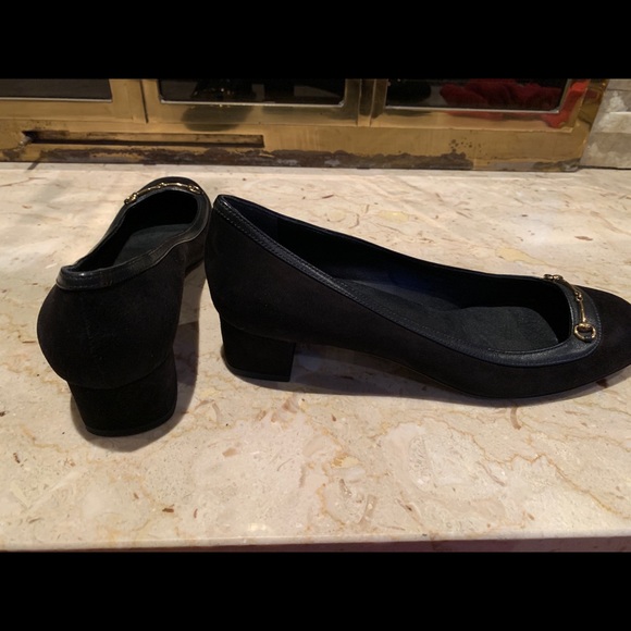 Gucci suede pump with horsebit detail - Picture 2 of 2